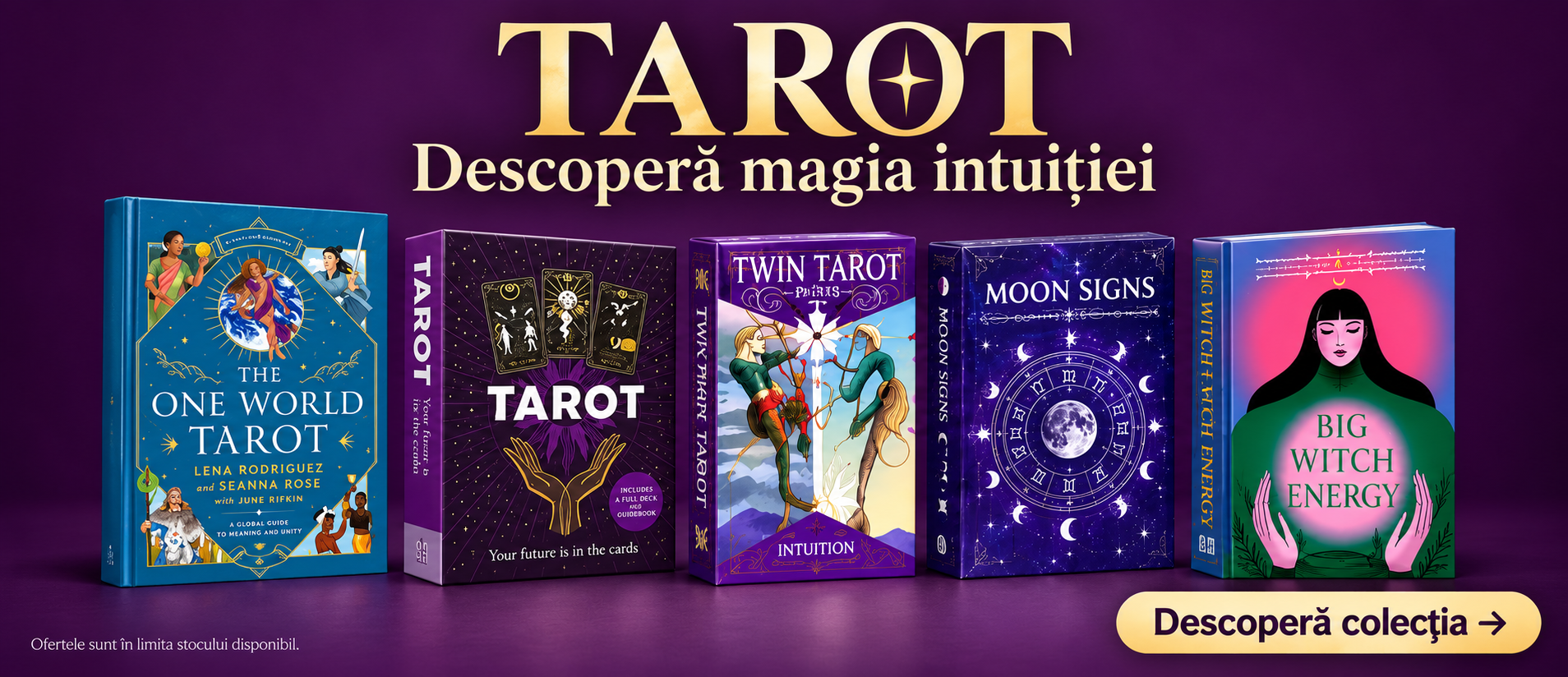 Descoperă colecția Tarot