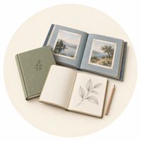 Jurnale, Sketchbooks și Albume Foto