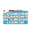 Set 4 Foam Educational Place Mats: Animal Alphabet (Kindy)