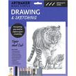 Art Maker Made Simple Drawing & Sketching Kit: Tiger and Cub