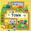 Town: Trace The Track Book