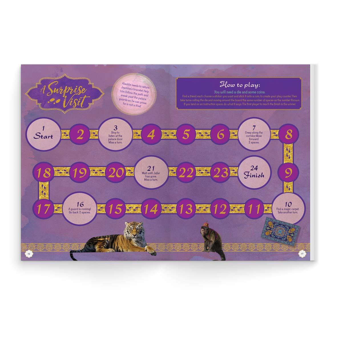 Aladdin - 1000 Sticker Book - Antic Exlibris