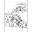 Blaze Mega Colouring Book