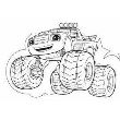 Blaze Mega Colouring Book