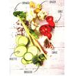 Vegetable Noodles & Raw Food