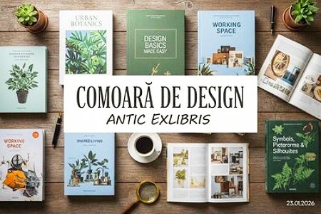 10+ Cărți de Design pe care trebuie să le ai în bibliotecă, descoperite pe AnticExLibris.ro