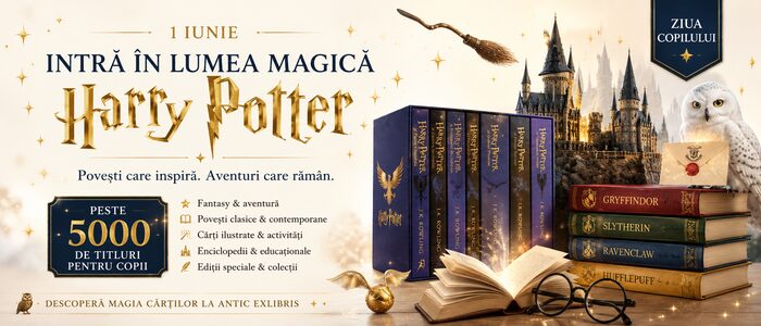 1 Iunie la Antic ExLibris — Intră în lumea magică a poveștilor ✨