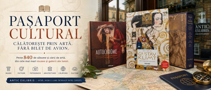 Pașaport cultural: peste 1500 de cărți și albume de artă | Antic ExLibris
