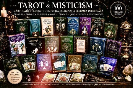 Tarot, magie și mistere: peste 300 de titluri pentru cei fascinați de lumea nevăzută