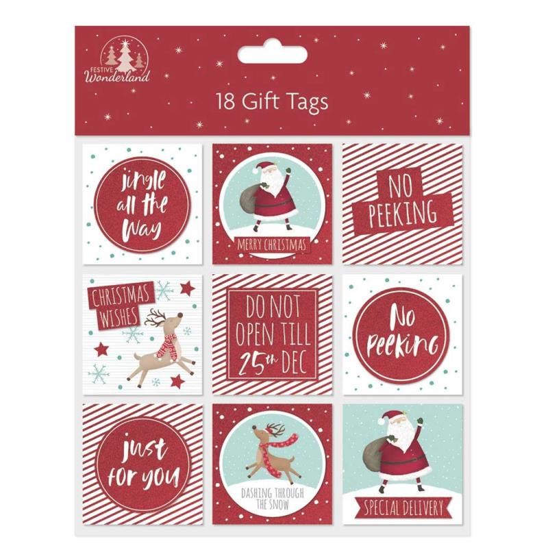 Wonderland 18 Gift Tags