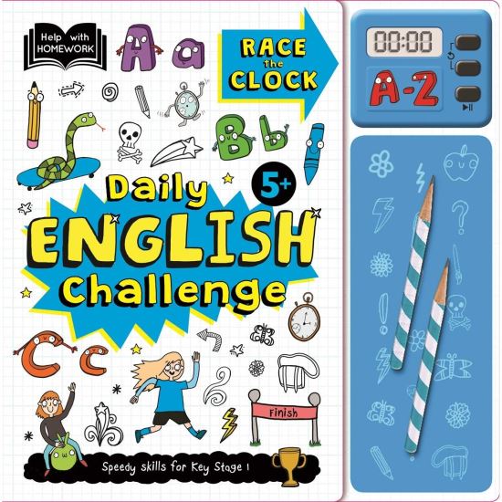 Help With Homework: 5+ English Challenge Pack (HWH Daily Challenge Pack) - Imagine 1