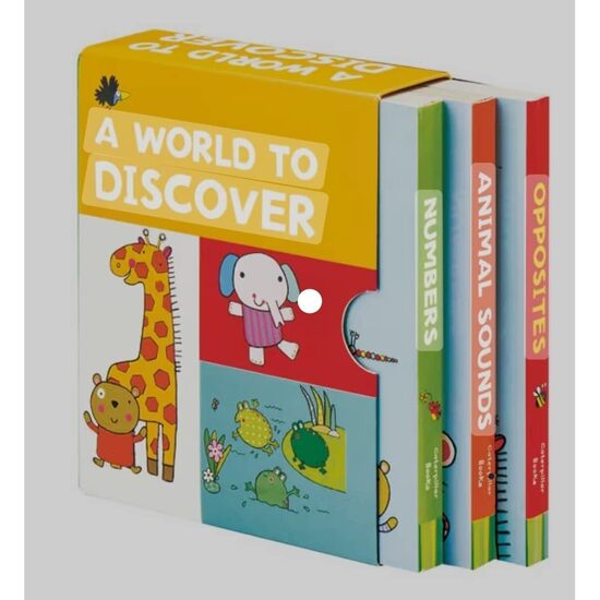 A World to Discover - 3 Board Book Box Set - Imagine 1