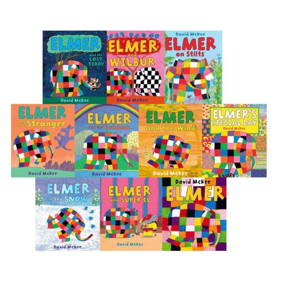 Elmer 10 Book Collection Set - Imagine 1