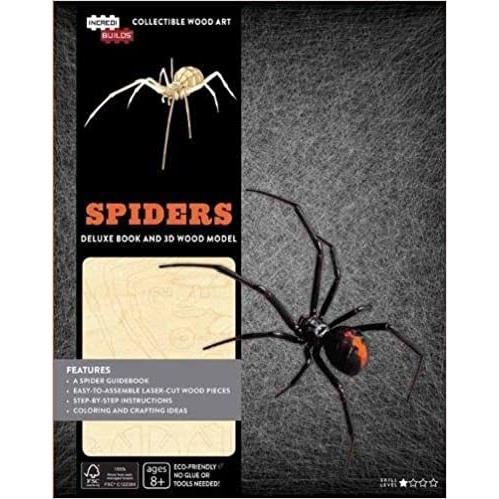 Spiders Deluxe Book and Model Set - Imagine 1