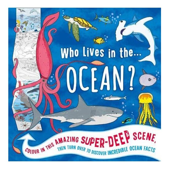 Ocean (Giant Colouring Frieze)