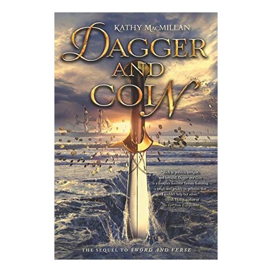 Dagger and coin