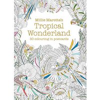 Millie Marotta's Tropical Wonderland Postcard Book