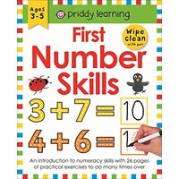 Wipe Clean Workbook First Number Skills