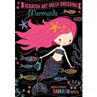 Scratch Art Dolly Dressing: Mermaids