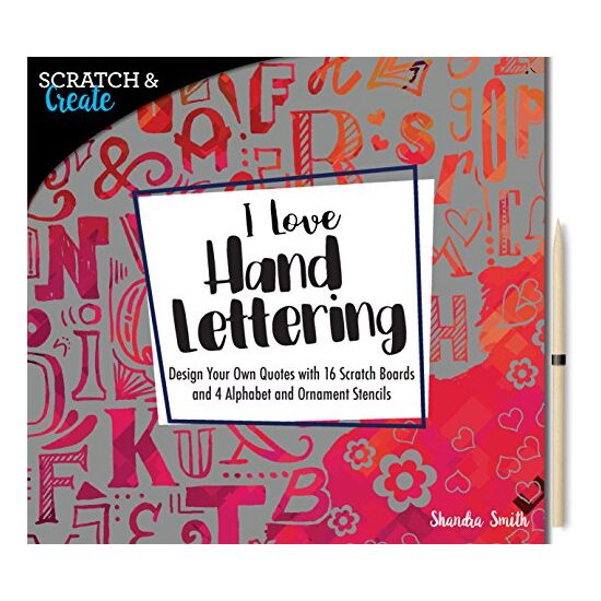 Scratch & Create: I Love Hand Lettering - Imagine 1