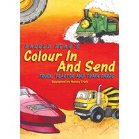 Colour In & Send: Truck, Tractor and Train