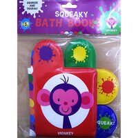 Squeaky Bath Books: Monkey 