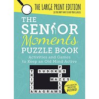 Senior Moments Puzzle Book
