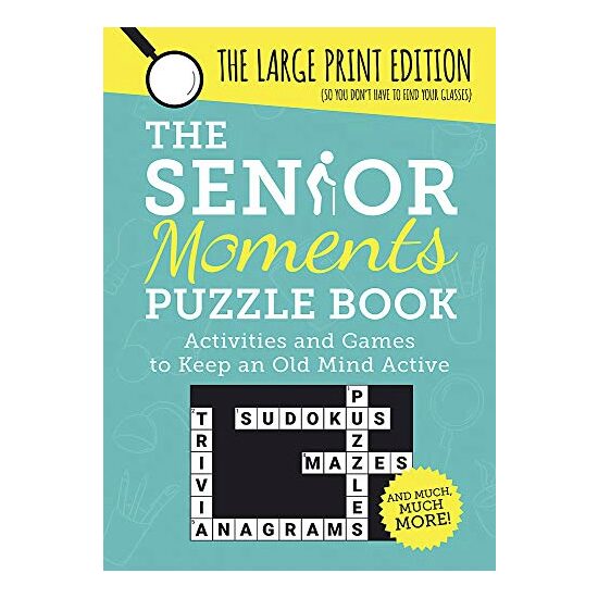 Senior Moments Puzzle Book