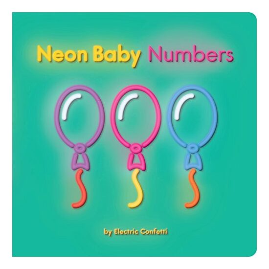 Neon Baby Numbers - Imagine 1