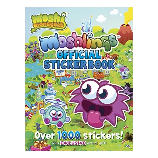 Moshlings official sticker book