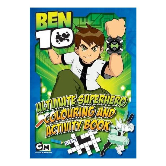 Ben 10 Ultimate Superhero Colouring and Activity Book - Imagine 1