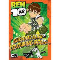 Ben 10 Amazing Action Colouring Book