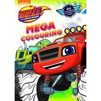 Blaze Mega Colouring Book