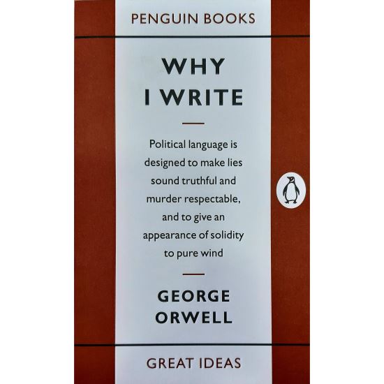 Why I Write