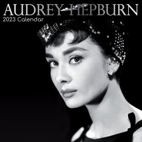 Audrey Hepburn Calendar 2023 The Gifted Stationary Antic Exlibris