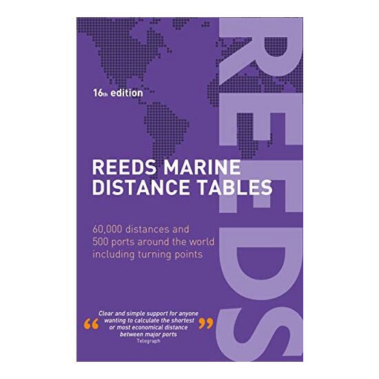 Reeds Marine Distance Tables 16th Edition