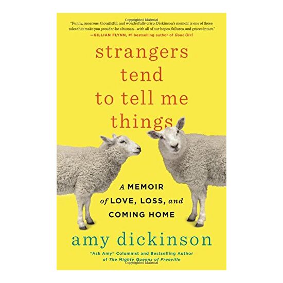 Strangers tend to tell me things