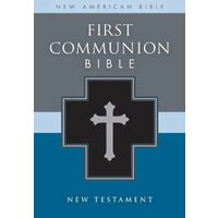 First Communion Bible Nab New Testament New Amercian Bible Black New Testament