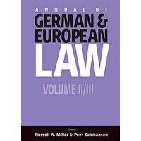 Annual of German & European Law