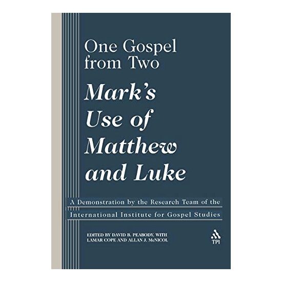 One Gospel From Two
