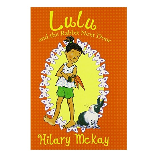 Lulu and the rabbit next door