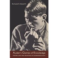 Auden's Games of Knowledge