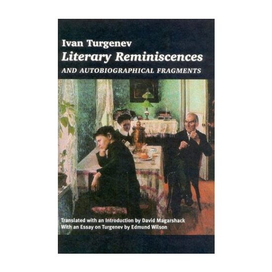Literary Reminiscences and Autobiographical Fragments