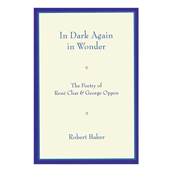 In dark again in wonder