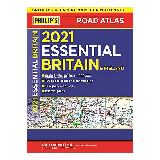Philip's Complete Road Atlas Britain and Ireland