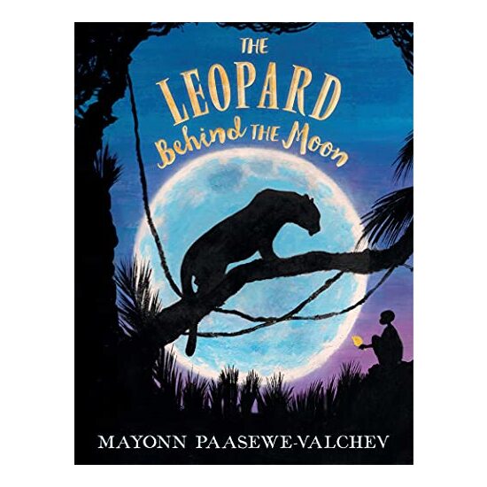 Leopard Behind the Moon