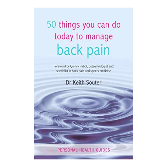 50 Things You Can Do Today To Manage Back Pain