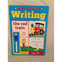Wipe Clean Writing Book & Pen