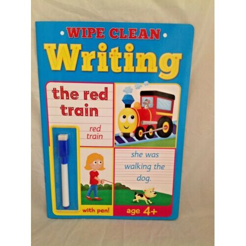 Wipe Clean Writing Book & Pen