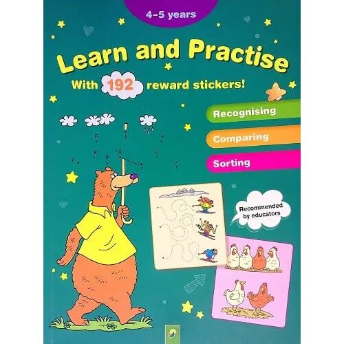 Learn and Practice With 192 Reward Stickers